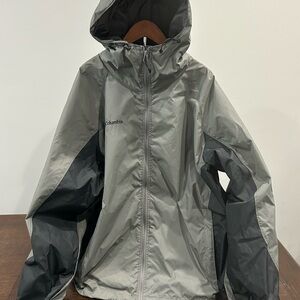 Columbia Gray/Black Hooded Jacket